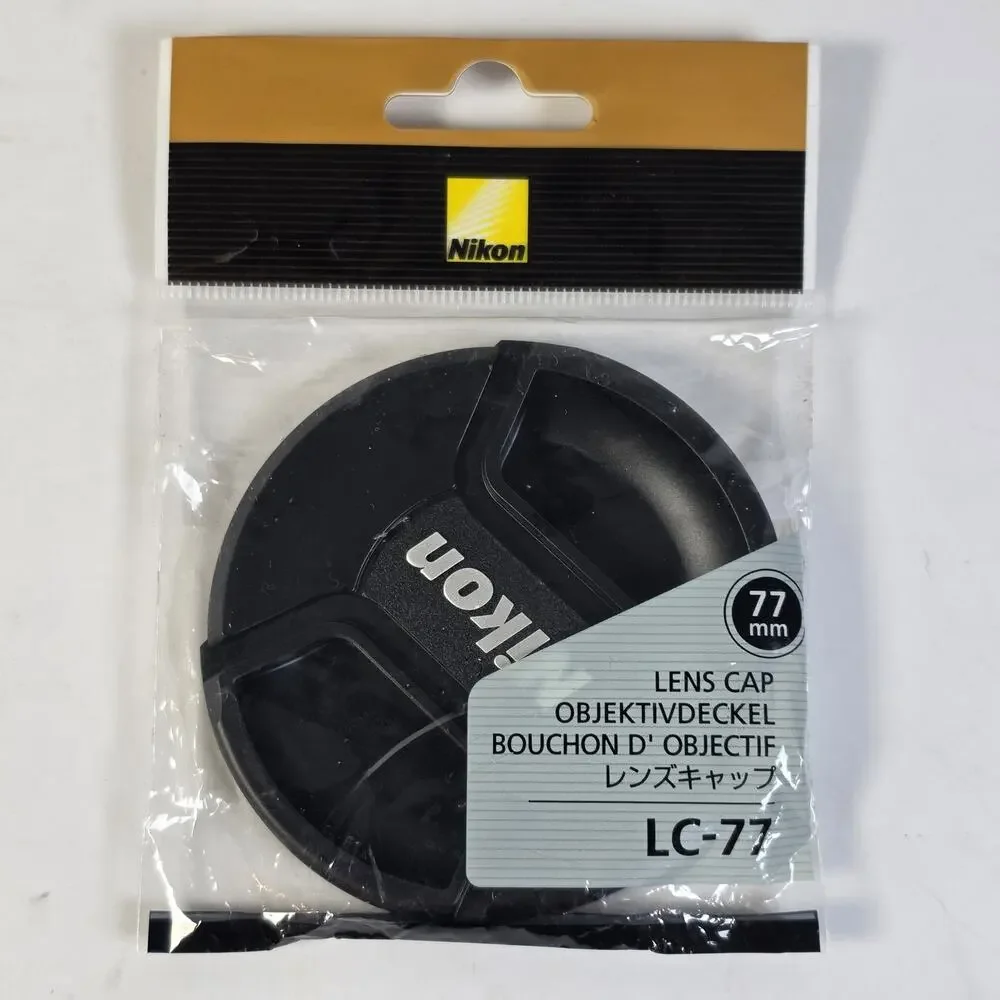 Nikon 77mm Snap-on Front Lens Cap LC-77 Snap-clips Fits 77 mm Lens Front
